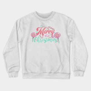 Merry Christmas lollipop Crewneck Sweatshirt